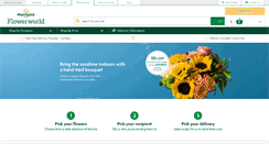 Desktop Screenshot of flowerworld.co.uk