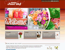 Tablet Screenshot of flowerworld.com
